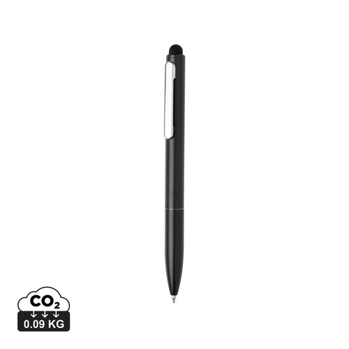 [P611.231] Kymi RCS certified recycled aluminium pen with stylus