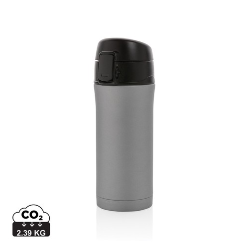 [P432.761] Metallic easy lock vacuum mug