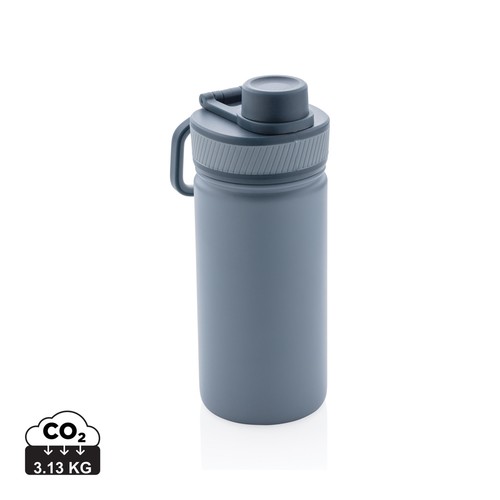 [P436.197] Vacuum stainless steel bottle with sports lid 550ml