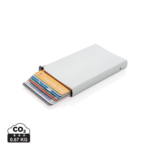[P820.042] Standard aluminium RFID cardholder