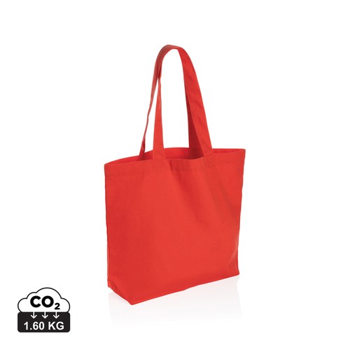 [P762.974] Impact Aware™ 240 gsm rcanvas shopper w/pocket