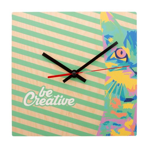 [AP716612] Custom Wall Clock BeTime Wood B