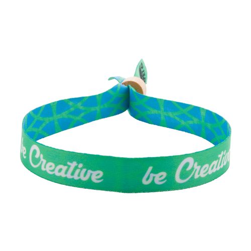 [AP716621] Custom Rpet Festival Bracelet SuboWrist Eco