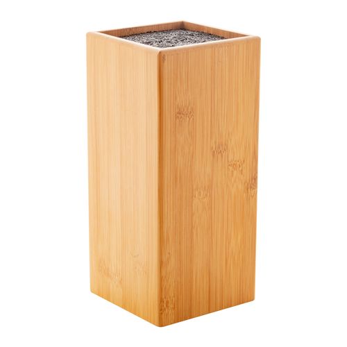 [AP800471] Bamboo Knife Block Santoku