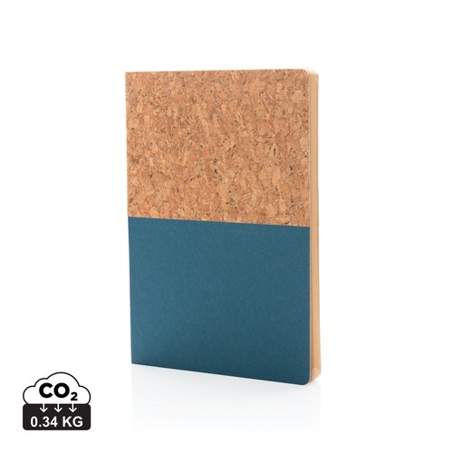 [P774.331] A5 cork & kraft notebook