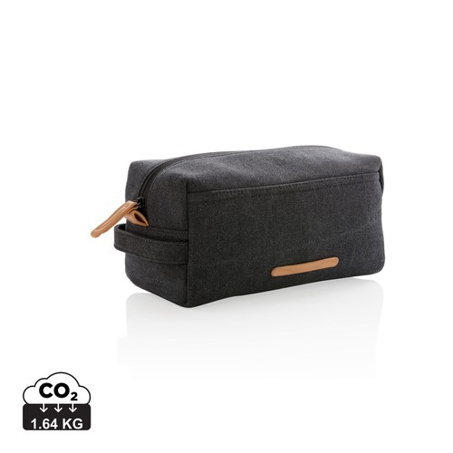 [P703.041] Canvas toiletry bag PVC free