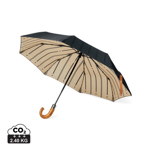 [V850011] VINGA Bosler AWARE™ recycled pet 21" foldable umbrella