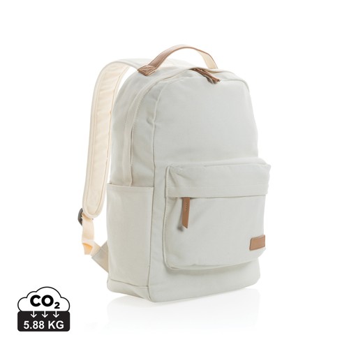 [P760.220] Impact AWARE™ 16 oz. recycled canvas backpack