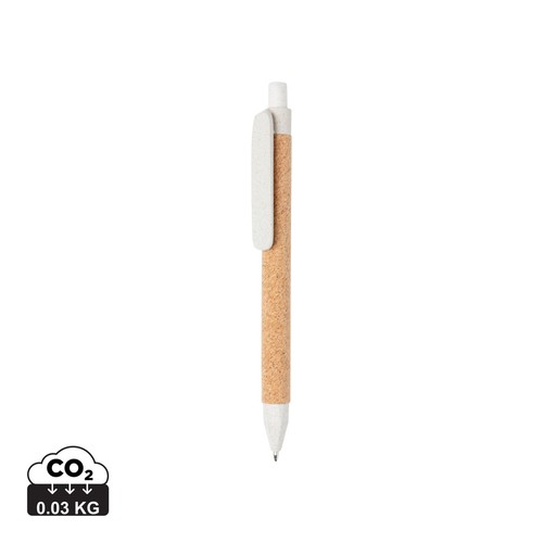 [P610.981] Write wheatstraw and cork pen