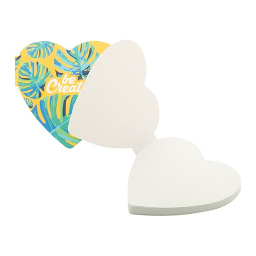 [AP716759] Custom sticky notepad CreaStick Heart