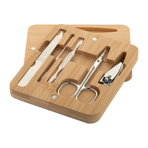 [AP808069] Bamboo Manicure Set Manoky