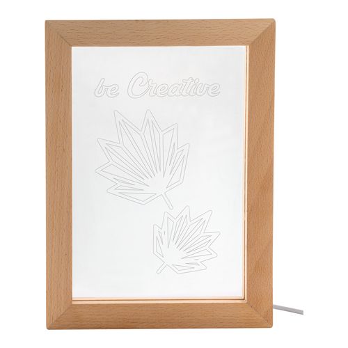 [AP716910] Led Light Trophy Woodiframe