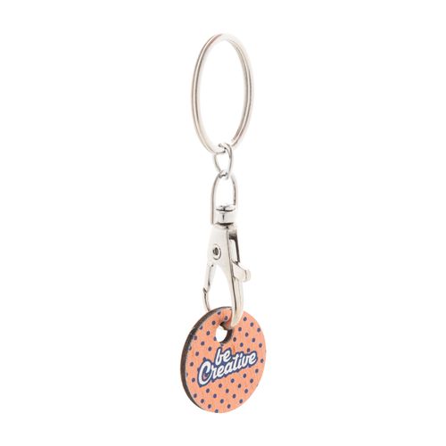 [AP716770] Trolley Coin Keyring ColoShop Eco