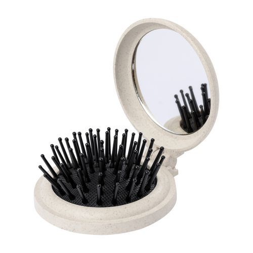 [AP733673-00] Mirror With Hairbrush Webrush