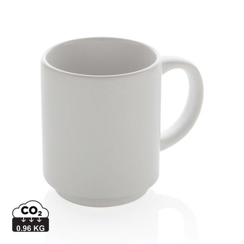 [P434.071] Ceramic stackable mug 180ml