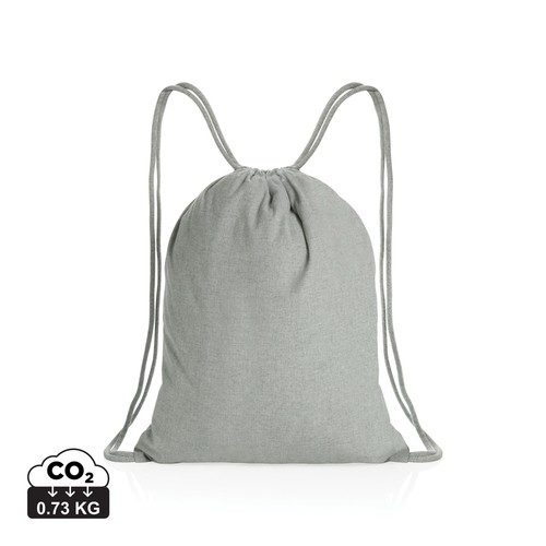[P762.631] Impact AWARE™ recycled cotton drawstring backpack 145g