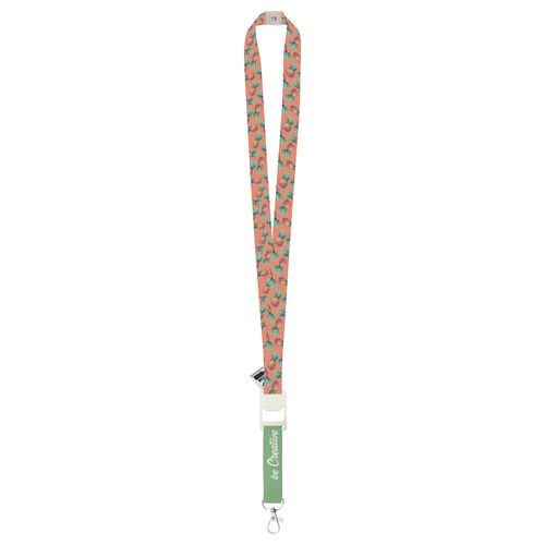 [AP718525] Custom Sublimation Lanyard Subyard Drink Safe Eco