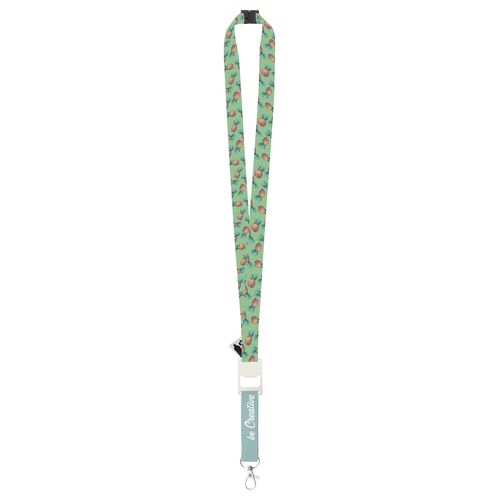 [AP718978] Custom Sublimation Lanyard Subyard Drink Safe RPET