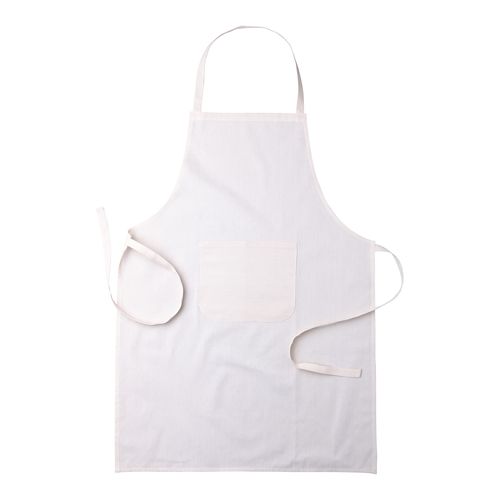 [AP721175] Cotton Apron Crudo