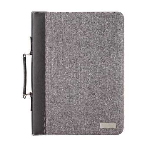 [AP809462] A4 Document Folder Smokey Zip