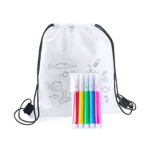[AP741878] Kleurbare Trektouw Tas Carle