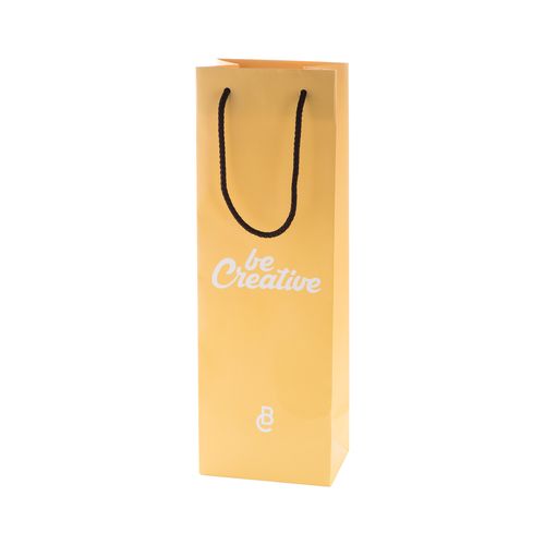 [AP718104] Custom Made Paper Shopping Bag, Wine CreaShop W